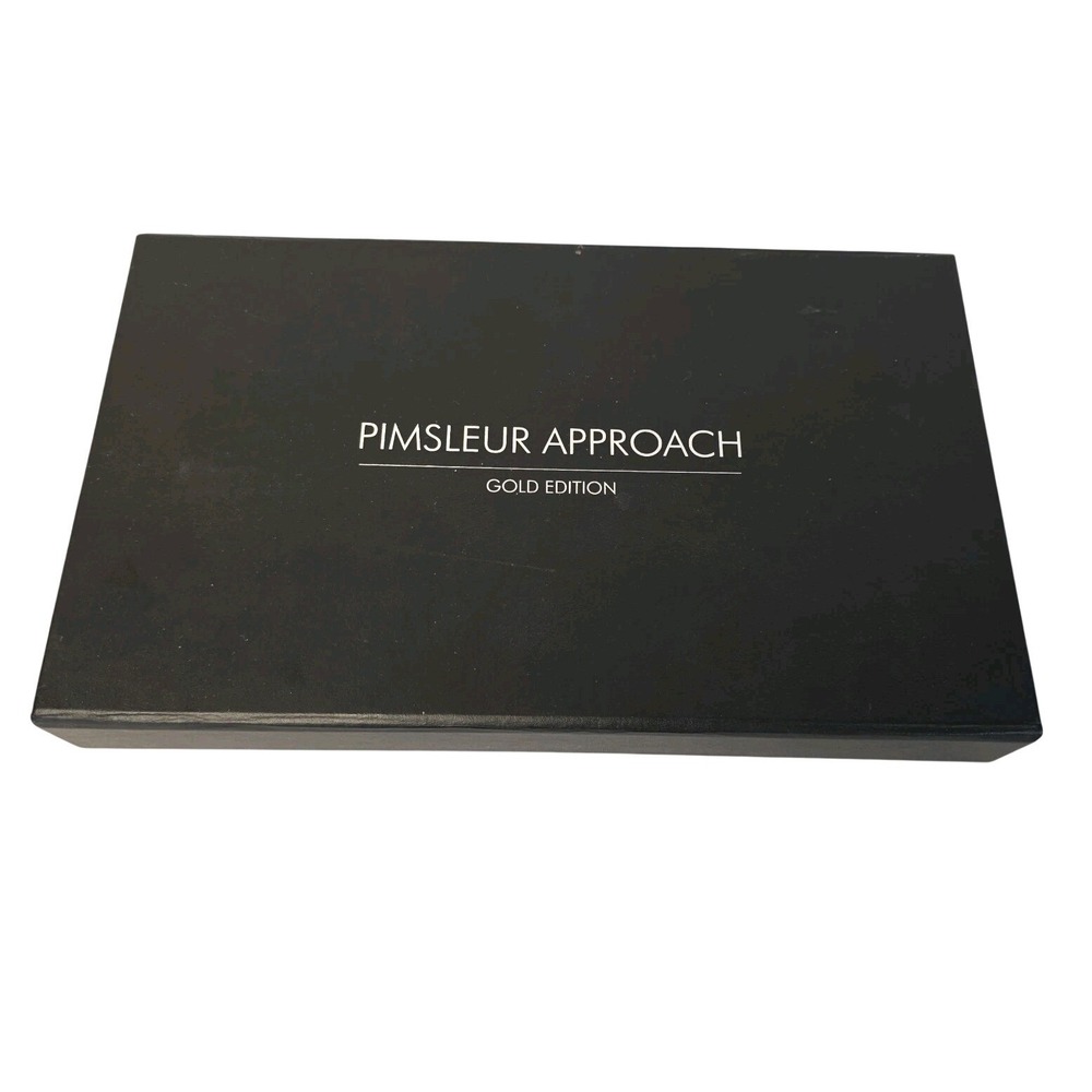 Pimsleur Approach Spanish 1 Gold Edition 16 CDs /30 Lessons Complete Exc Cond.